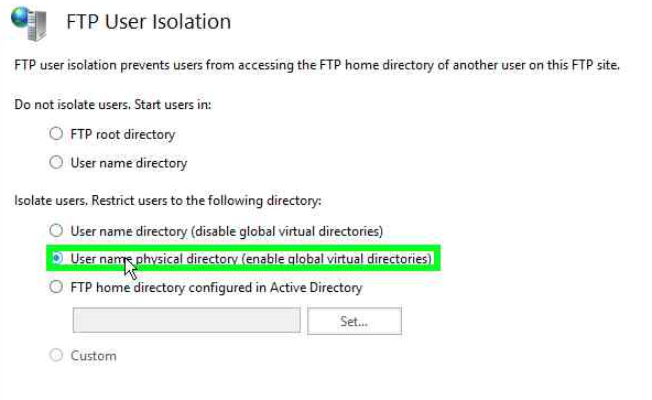 Firewall Settings